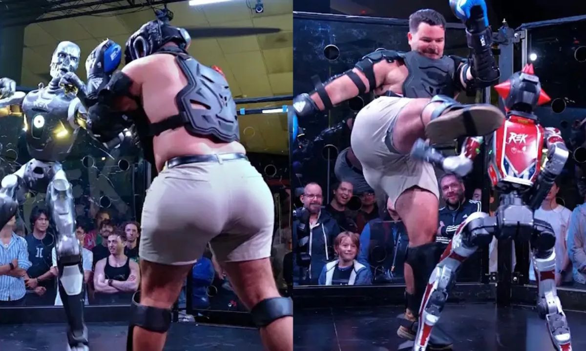 Αναμέτρηση MMA μεταξύ YouTuber και τηλεχειριζόμενου ρομπότ ολοκληρώνεται με συντριπτικό νοκ άουτ