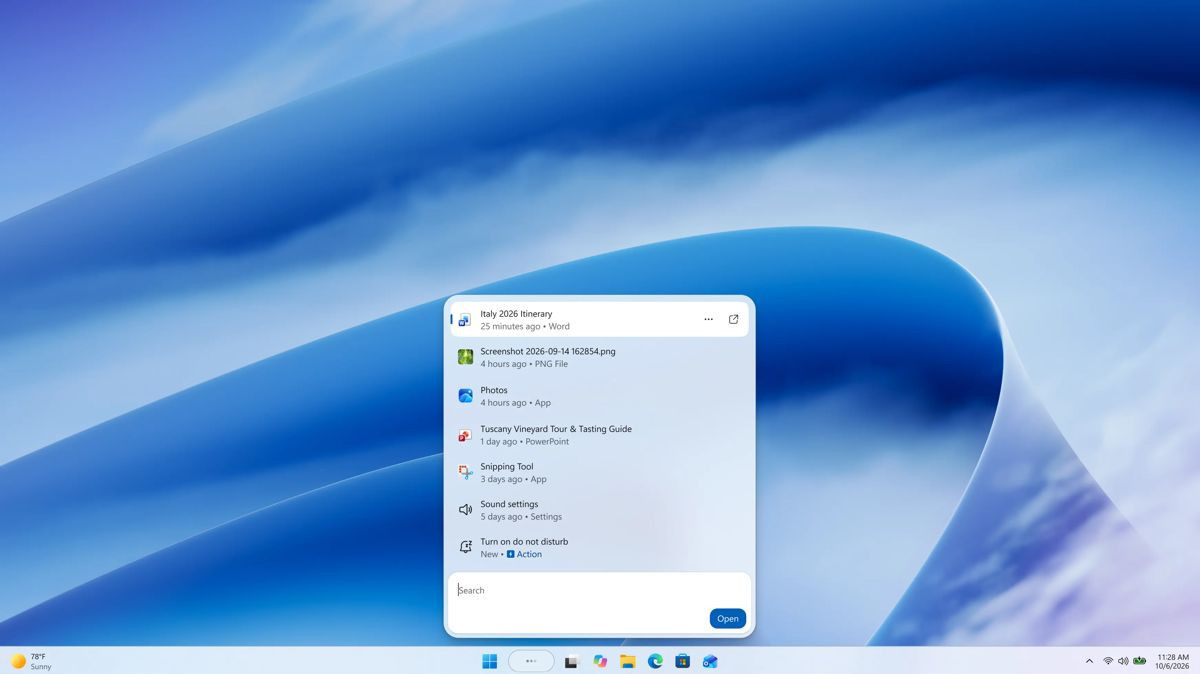 Windows 11: Η Microsoft μετατρέπει την αναζήτηση σε πανίσχυρο AI agent