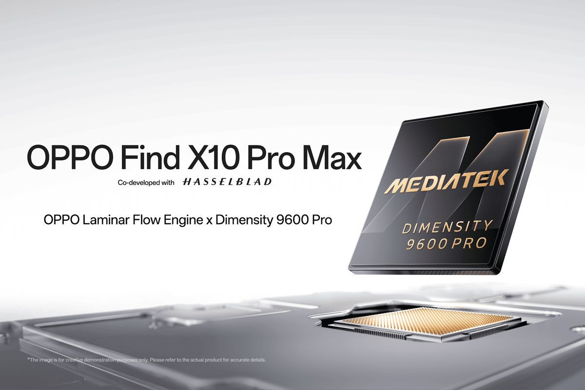 OPPO Find X10 Pro Max: Παγκόσμιο ντεμπούτο με τον επεξεργαστή MediaTek Dimensity 9600 Pro στα 2nm