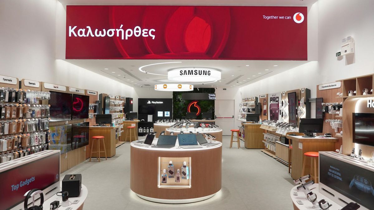 Νέο κατάστημα Vodafone στο The Mall Athens - Σημαντικές προσφορές έως 5/11