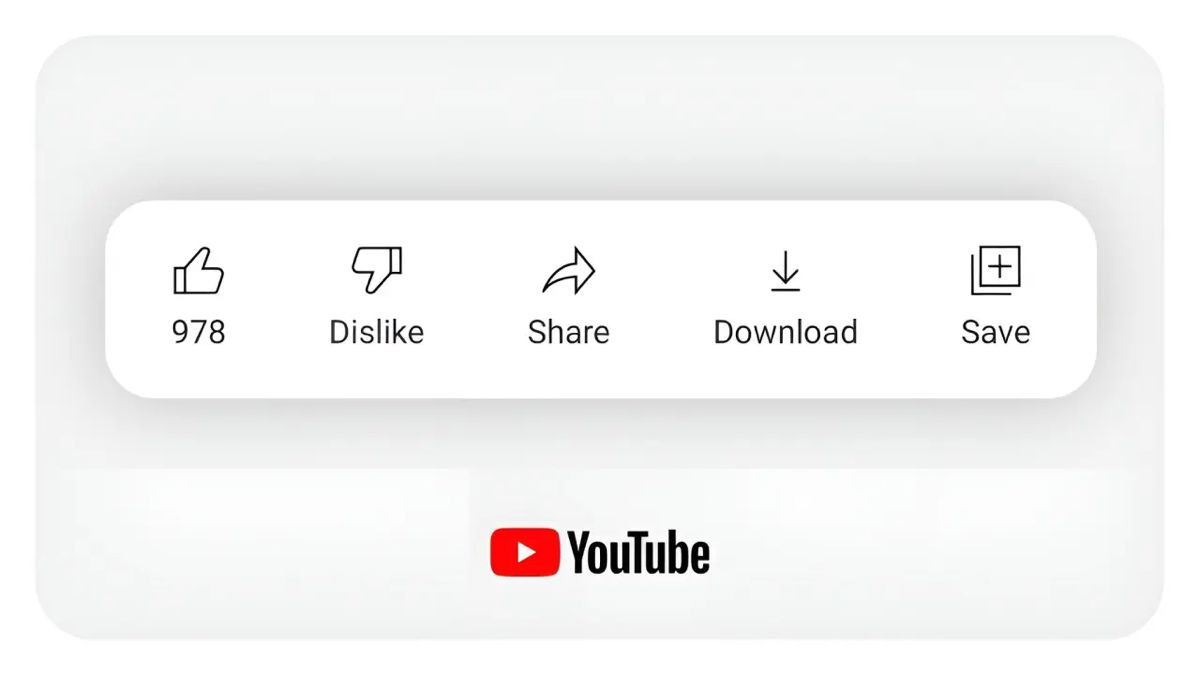 Το YouTube κρύβει το πλήκτρο Dislike στο μενού των κανονικών βίντεο
