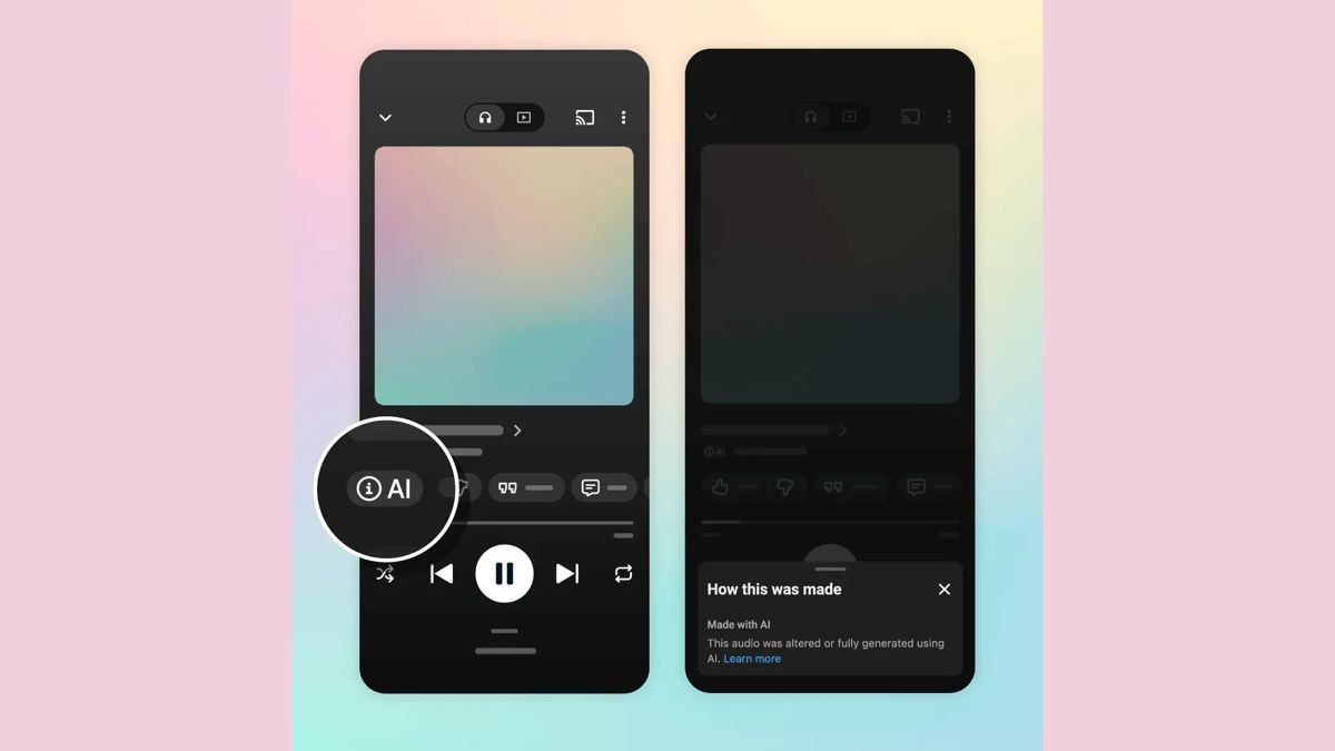 YouTube Music: Υποχρεωτική η σήμανση στα τραγούδια που παράγονται με AI
