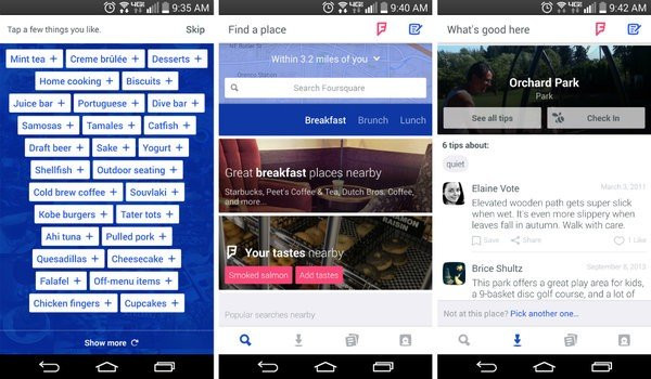 Foursquare: Μεγάλη αναβάθμιση με νέα εμφάνιση και προσωπικές προτάσεις [Video]