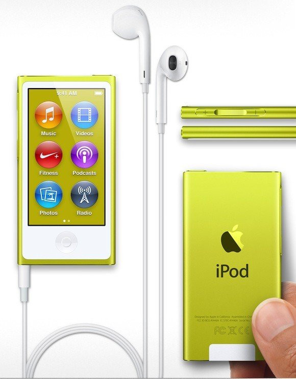Νέα iPod Touch, iPod Nano και ακουστικά EarPods