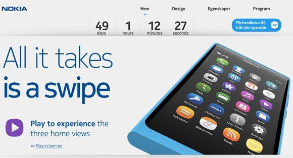 Nokia N9: Στις 23 Σεπτεμβρίου ξεκινά η διάθεση του