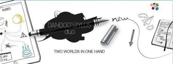 Wacom Bamboo Stylus Duo, γραφίδα διπλής χρήσης για tablet και χαρτί