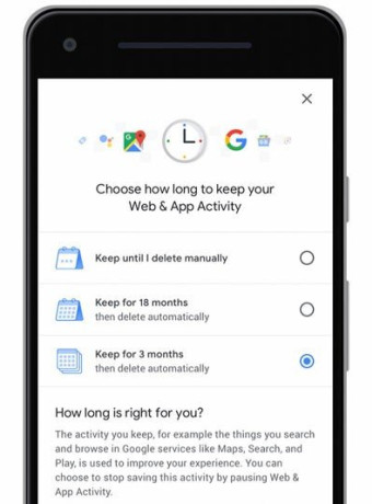 Google: Η αυτόματη διαγραφή των Location History και Web & App Activity διαθέσιμη για όλους image