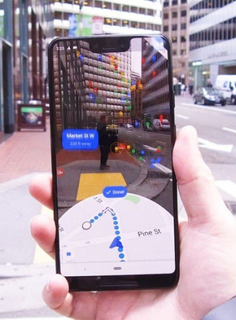 Google Maps: Ξεκίνησε η ενσωμάτωση "στρώματος" επαυξημένης πραγματικότητας image