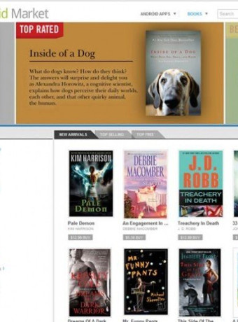 Ξεκίνησε η διάθεση eBooks στο Android Market Web Store! image