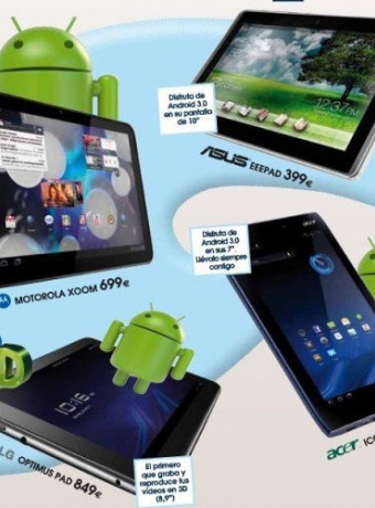 Οι Ευρωπαϊκές τιμές των Motorola Xoom, Asus Eee Pad, Acer Iconia Tab A100 και LG Optimus Pad! image
