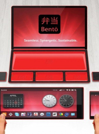Bento Book concept: Tablet, smartphone και notebook σε μία συσκευή! image