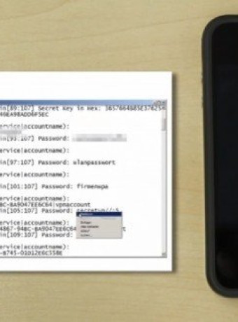 Κλέψιμο των passwords από το iPhone keychain σε λιγότερο από 6 λεπτά! image