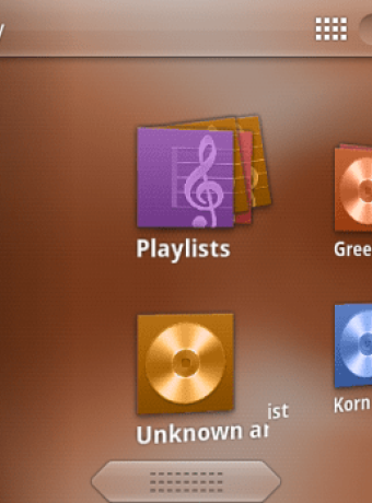 Google Music ενσωματωμένο στο Android 3.0 Honeycomb; image