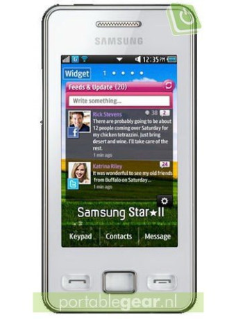Samsung Star II S5260, το νέο featurephone από Φεβρουάριο με μόλις €125 image