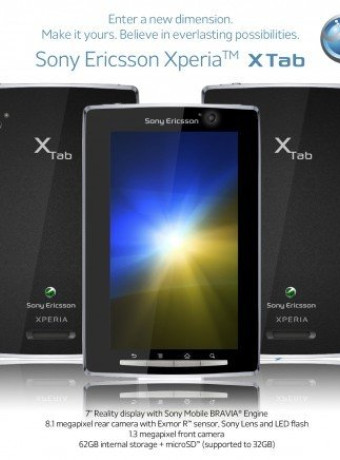 Sony Ericsson Xperia X Tab Concept image