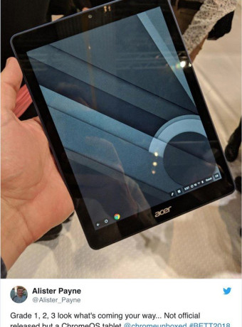Αυτό είναι το πρώτο tablet με Chrome OS από την Acer (;) image