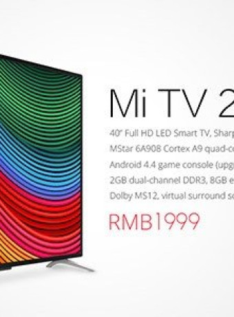Xiaomi Mi TV 2: Νέα έκδοση με οθόνη 40'' Full HD, MIUI OS και τιμή λιγότερο από €300 image