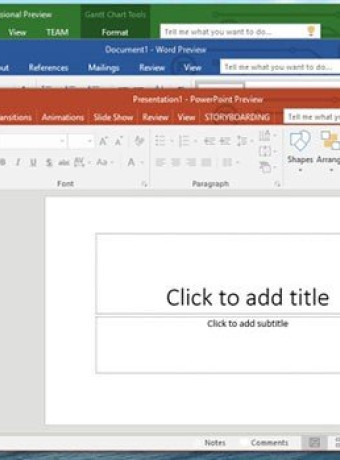 Microsoft Office 2016: Διαθέσιμη η preview έκδοσης της νέας σουίτας, αλλά μόνο για developers image