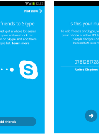 Skype 5.0 για συσκευές Android με δυνατότητα προσθήκης φίλων από τις επαφές του τηλεφώνου [Video] image