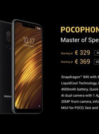 Xiaomi POCO F1: Αυτές είναι επίσημα οι εκδόσεις που θα έρθουν στην Ευρώπη και οι τιμές τους image