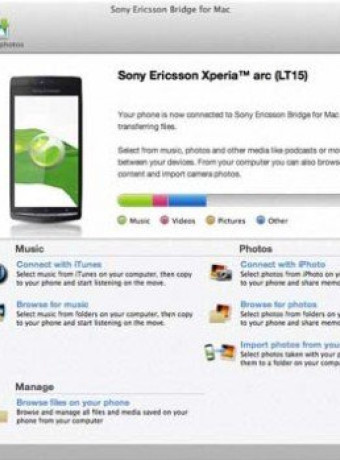 Bridge for Mac 1.2: Συγχρονισμός των Xperia smartphones με υπολογιστές Mac image