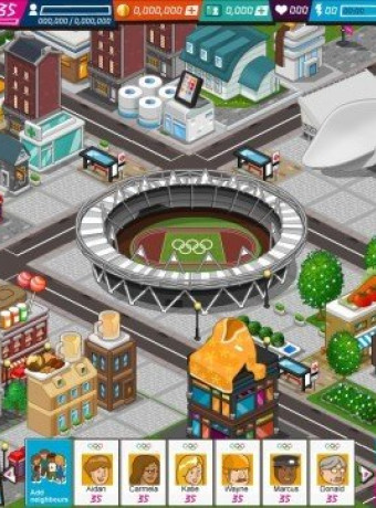 Olympic Games City: Το επίσημο παιχνίδι των Ολυμπιακών Αγώνων 2012 στο Facebook image