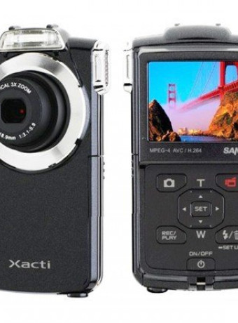 Sanyo Xacti VPC-PD2BK Full HD κάμερα τσέπης image