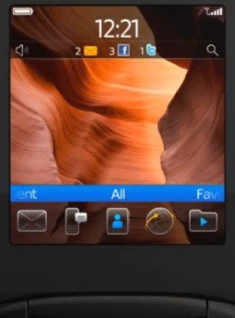 BlackBerry Style 9670 leaked image