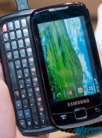 Samsung I5510 Android QWERTY slider με Android 2.2; image