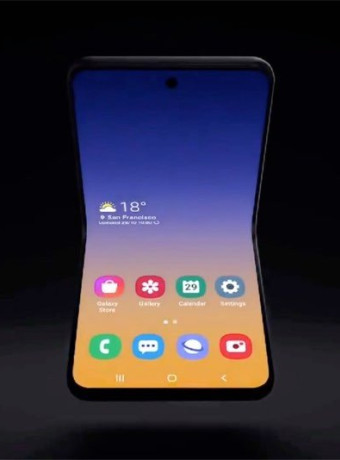 Η Samsung παρουσιάζει concept για clamshell αναδιπλούμενο smartphone image