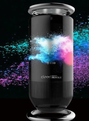 Royole Mirage Smart Speaker: Έξυπνο ηχείο με τυλιγμένη εύκαμπτη οθόνη AMOLED [CES 2020] image