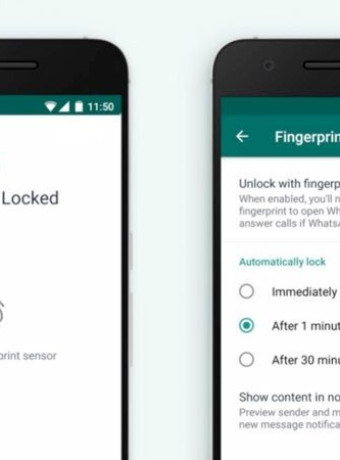 WhatsApp: Δυνατότητα ξεκλειδώματος με δακτυλικό αποτύπωμα και στις συσκευές Android image