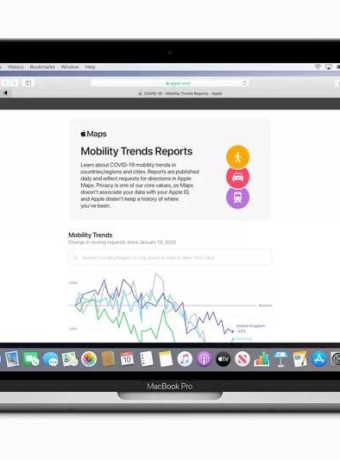 Νέο online εργαλείο της Apple δείχνει τη δραματική μείωση στις μετακινήσεις λόγω κορωνοϊού image