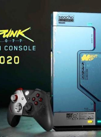 Xbox One X Cyberpunk 2077 Limited Edition image