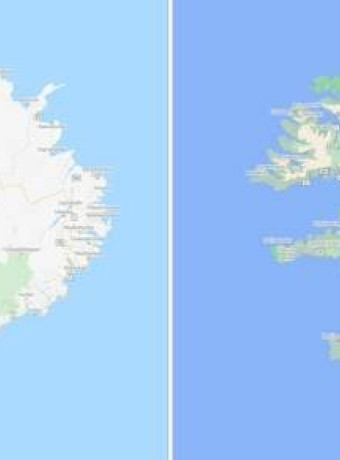 Google Maps: Περισσότερο χρώμα για τους διαφορετικούς τύπους εδάφους και λεπτομέρεις στους δρόμους image
