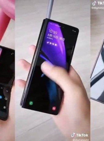 Samsung Galaxy Z Fold 2 5G: Νέο hands-on video από το...TikTok image