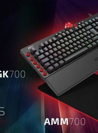 AOC: Κυριαρχεί στις gaming οθόνες, λανσάρει νέα gaming περιφερειακά image