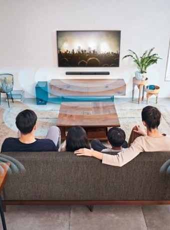 Sony HT-S40R: Δυνατός surround ήχος για μια κινηματογραφική εμπειρία image