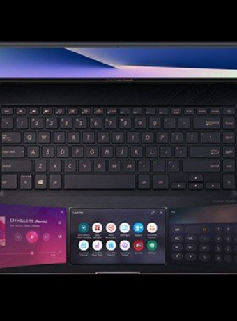Asus ZenBook Pro 15: Ένα εντυπωσιακό laptop με οθόνη αφής 5.5'' αντί για touchpad! image