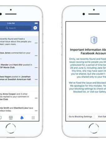Νέο bug στο Facebook ξεμπλοκάρει τους μπλοκαρισμένους χρήστες σε 800.000 λογαριασμούς image