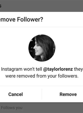 Instagram: Επιτρέπει και τη διαγραφή ακολούθων από δημόσιους λογαριασμούς image