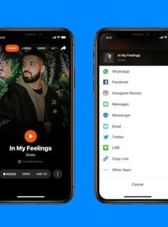 Το Shazam σου επιτρέπει να μοιράζεσαι τραγούδια απευθείας στα Instagram Stories image