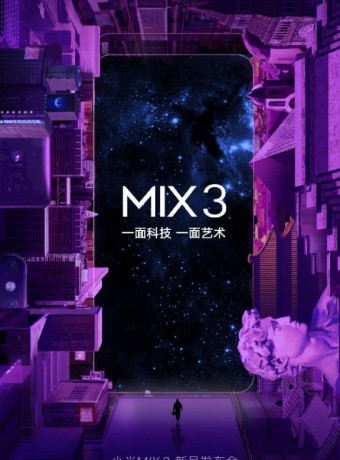 Xiaomi Mi Mix 3: Επίσημη παρουσίαση στις 25 Οκτωβρίου με all-screen οθόνη και συρόμενο camera module image