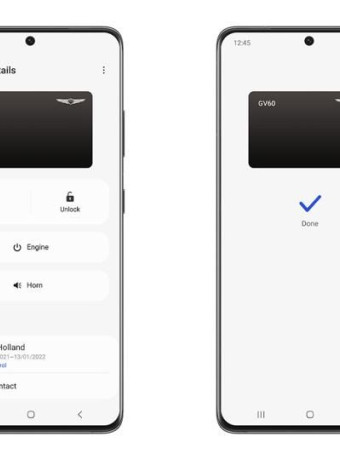 Για πρώτη φορά ξεκλείδωμα αυτοκινήτου μέσω Samsung smartphone image