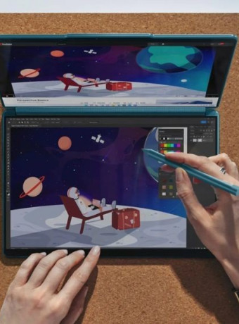 Lenovo: Νέα Yoga Book 9i με διπλή οθόνη, Smart Paper και Tab Extreme [CES 2023] image
