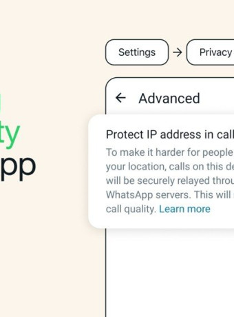 WhatsApp: Νέα λειτουργία απόκρυψης της διεύθυνσης IP κατά την διάρκεια των κλήσεων image