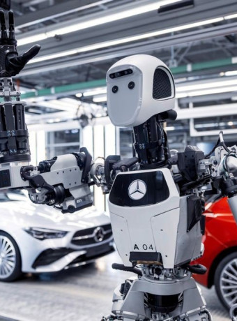 Η Mercedes-Benz επιλέγει το ανθρωποειδές ρομπότ Apollo για τη γραμμή παραγωγής image