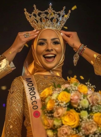 Kenza Layli: Αναδείχτηκε η πρώτη....Miss AI! image