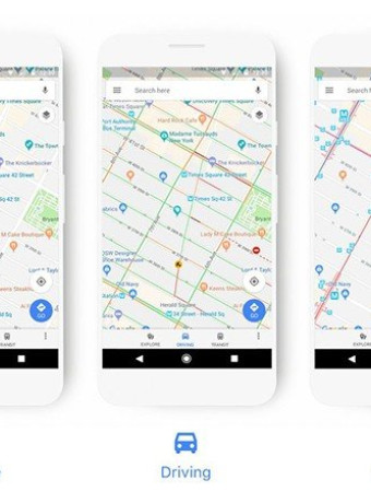 Google Maps: Ανανέωση της εμφάνισης για ευκολότερη πλοήγηση image