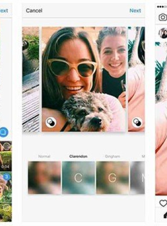 Instagram: Στο εξής θα μπορείς να συμπεριλάβεις φωτογραφίες landscape ή portrait στα albums image
